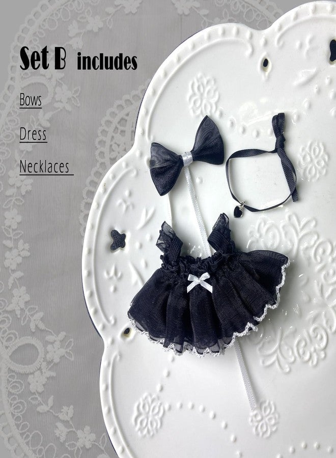 LAYASIMON 2 Set Clothes for 3.9 inch / 10cm Dolls (Without Dolls) - Suitable for 4.0.Sets and Accessories, Suitable for Collectors and As Gifts. (Style 3) - Image 4