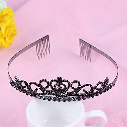 1st Choice Bridal Tiara - Wedding Bridal Crown Rhinestone Hair Barrettes - Image 4