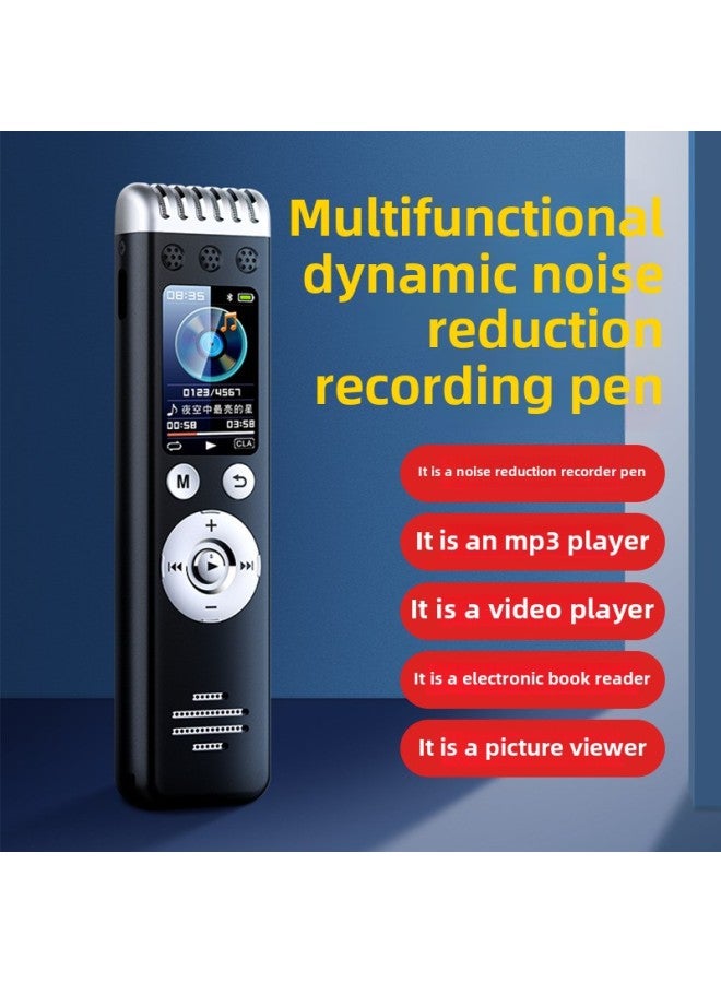 Direct Q88 Dual Microphone Dynamic Noise Reduction 240 Hours Long Standby MP3 Recording Pen-Color:English Version-Capacity:4GB - Image 1