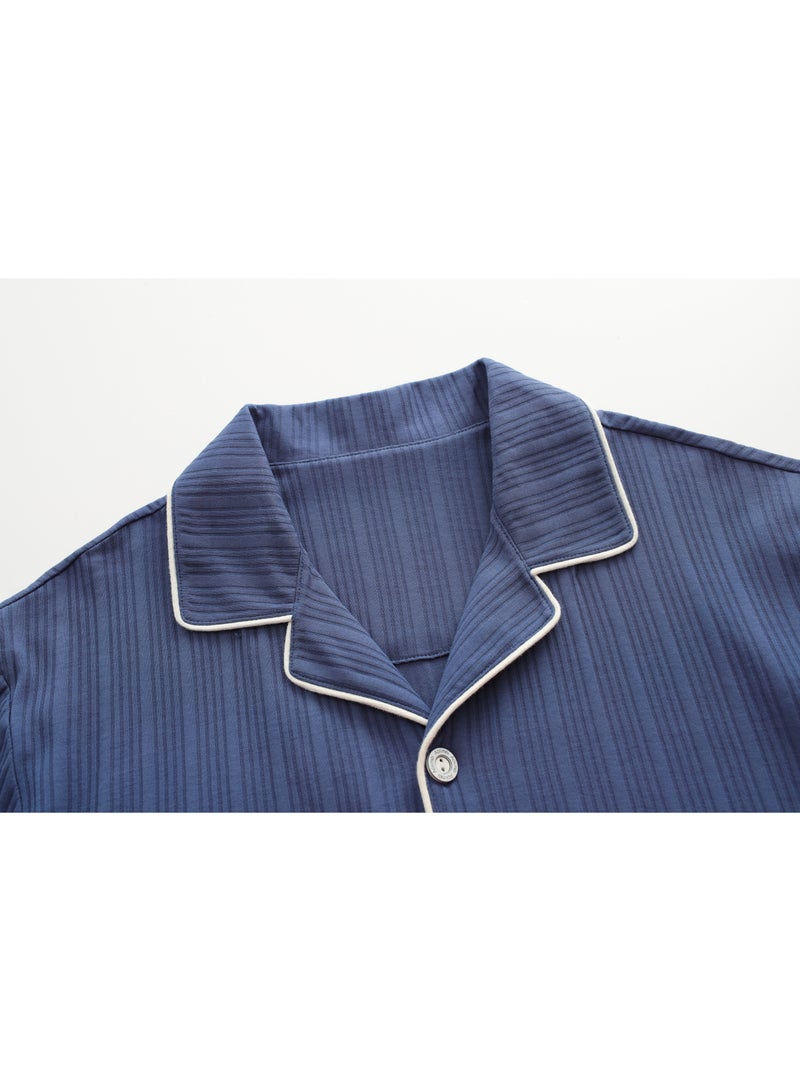 2-Piece Striped Pyjama Set (Male)  - Image 2