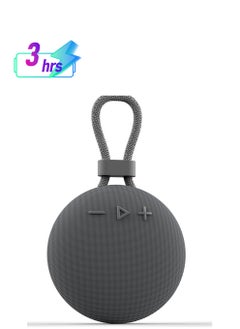 GRABIT G-DOT 5W Bluetooth Speaker Compact & Powerful Enjoy clear sound with deep bass from the 52mm driver and diaphragm, powered by Bluetooth 5.3 for seamless connectivity. The 1200mAh battery provides 3-4 hours of playtime with fast 3-4 hour charging. Lightweight (300g) and compact (107×107×53mm), perfect for home, office, and travel. Compatible with iPhone, Samsung, OnePlus, Xiaomi, Huawei, Google Pixel, iPads, MacBooks, and more.  - Image 1