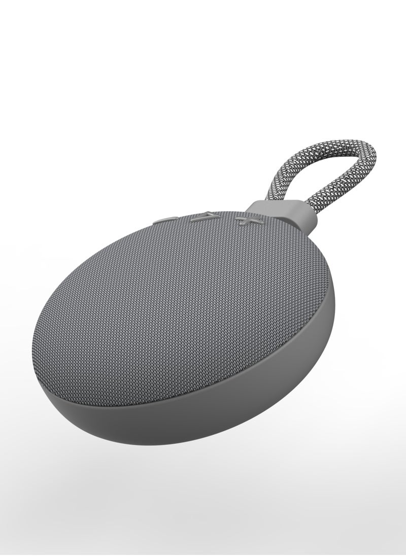 GRABIT - G-DOT 5W Bluetooth Speaker Compact & Powerful Enjoy clear sound with deep bass from the 52mm driver and diaphragm, powered by Bluetooth 5.3 for seamless connectivity. The 1200mAh battery provides 3-4 hours of playtime with fast 3-4 hour charging. Lightweight (300g) and compact (107×107×53mm), perfect for home, office, and travel. Compatible with iPhone, Samsung, OnePlus, Xiaomi, Huawei, Google Pixel, iPads, MacBooks, and more. - Image 1