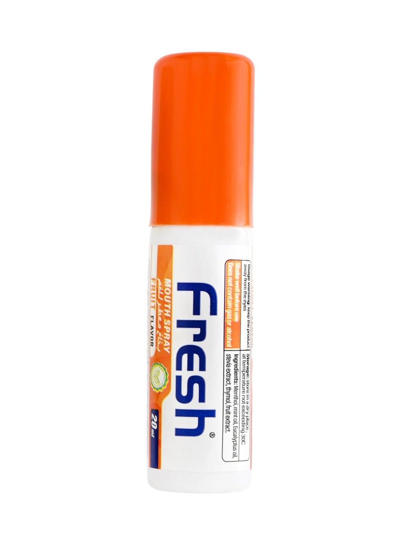 fresh pharm Fruit Flavored Mouth Spray 20ml