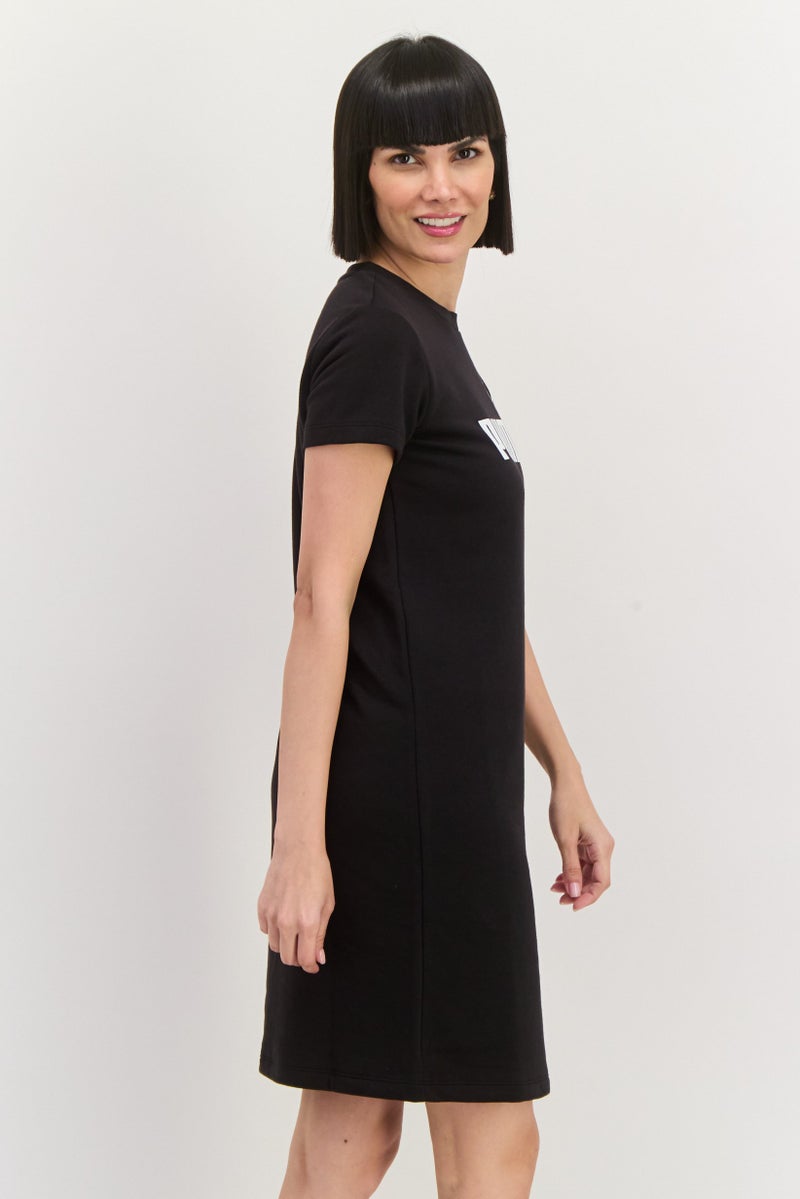 PUMA Women Sportswear Fit Outdoor Dress, Black  - Image 2