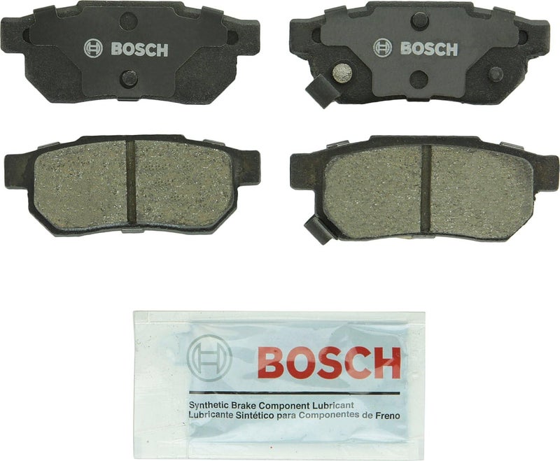 BOSCH BC374 QuietCast Premium Ceramic Disc Brake Pad Set - Rear for Select Acura and Honda Models - Image 1