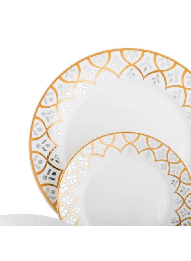 باصرة طقم عشاء بورسلين مكون من 18 قطعة - 4 أشخاص - Image 4