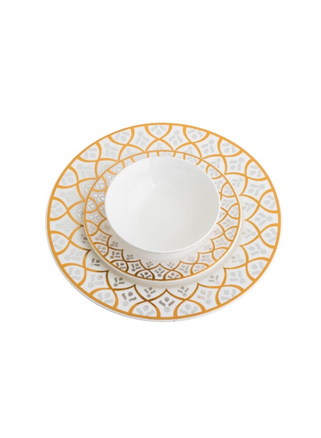 باصرة طقم عشاء بورسلين مكون من 18 قطعة - 4 أشخاص - Image 3