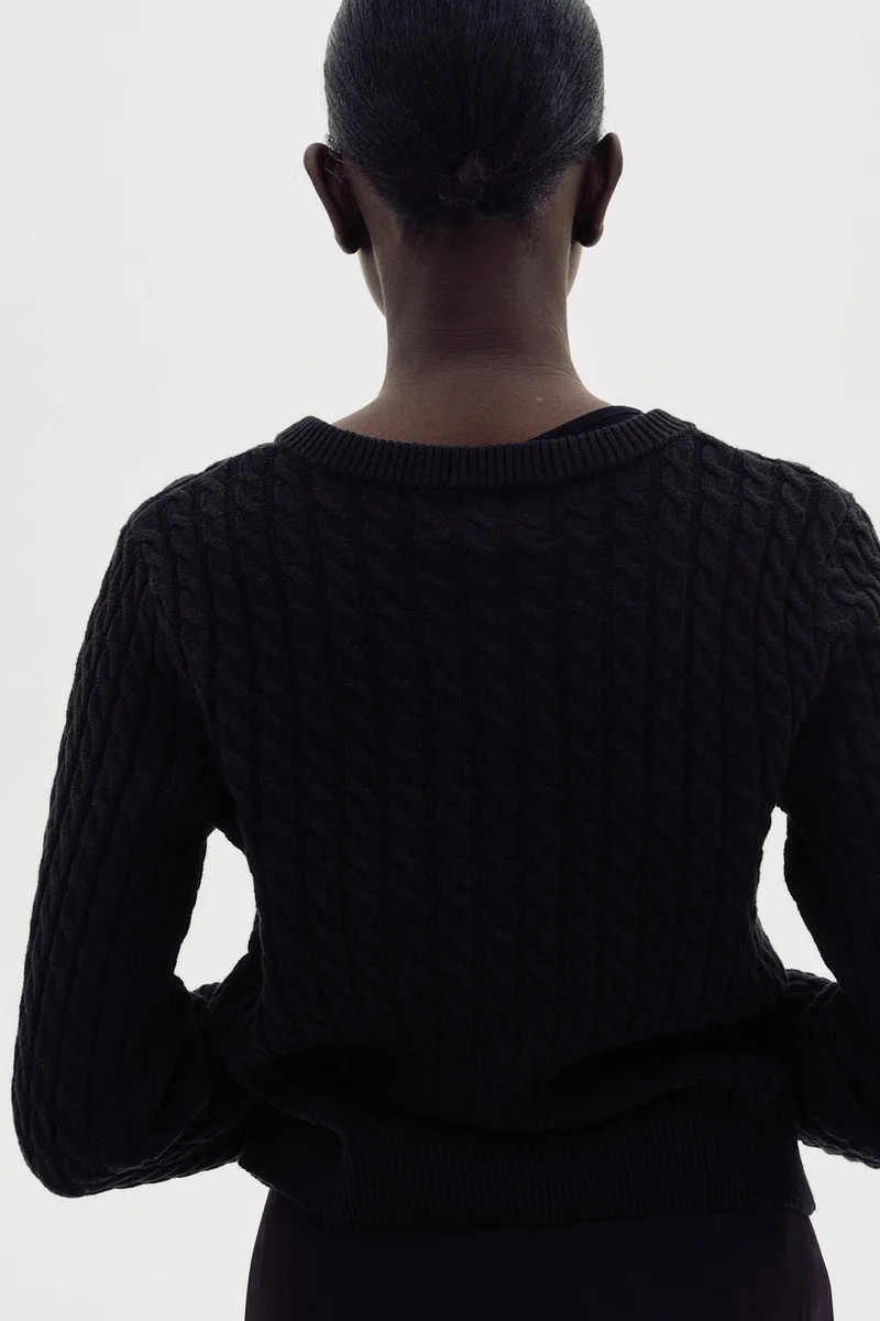H&M Cable-knit cardigan