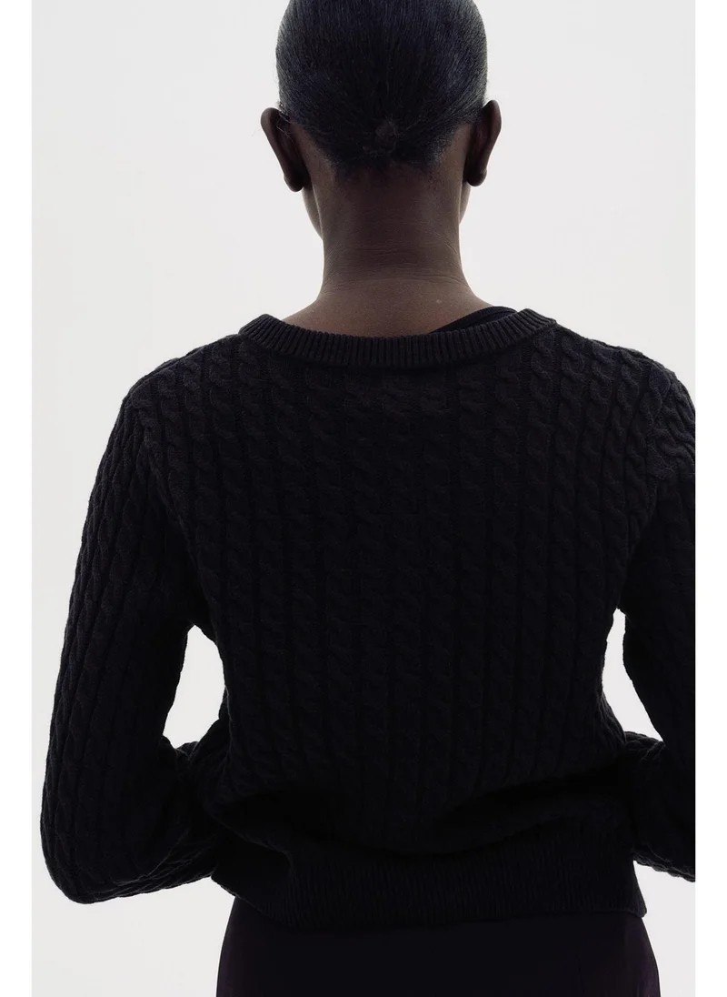 H&M Cable-knit cardigan