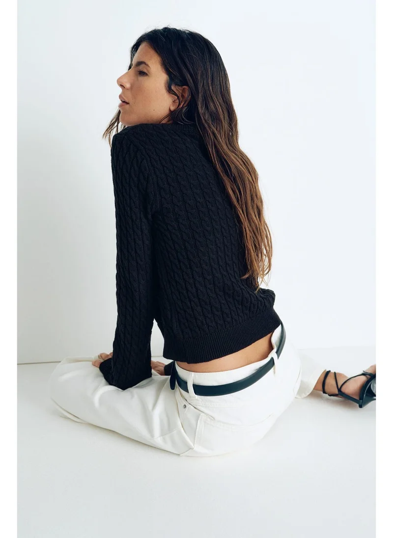 H&M Cable-knit cardigan