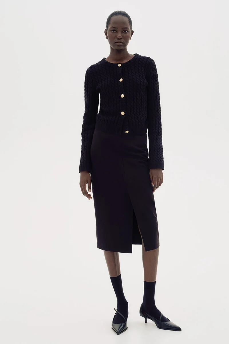 H&M Cable-knit cardigan