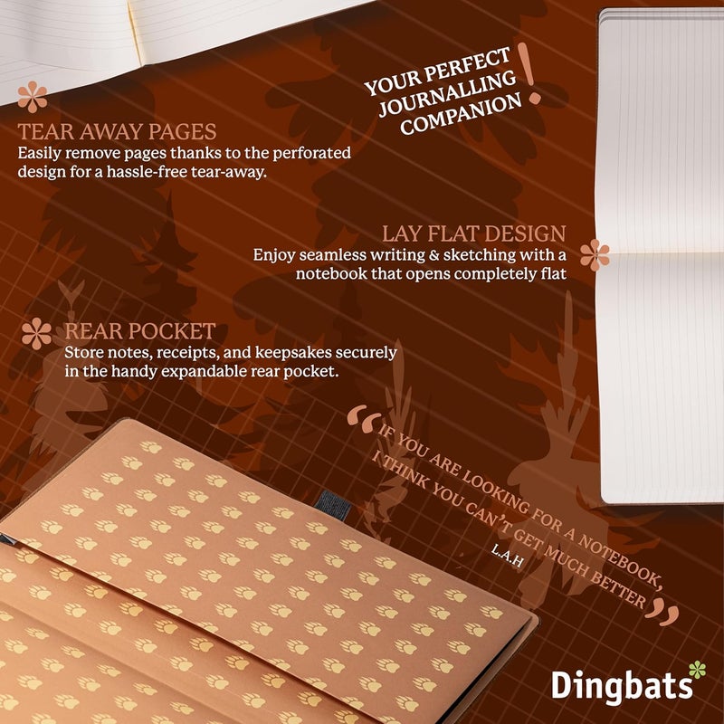 Dingbats* Notebooks دفتر ملاحظات A4 بتصميم الدب البني. - Image 5