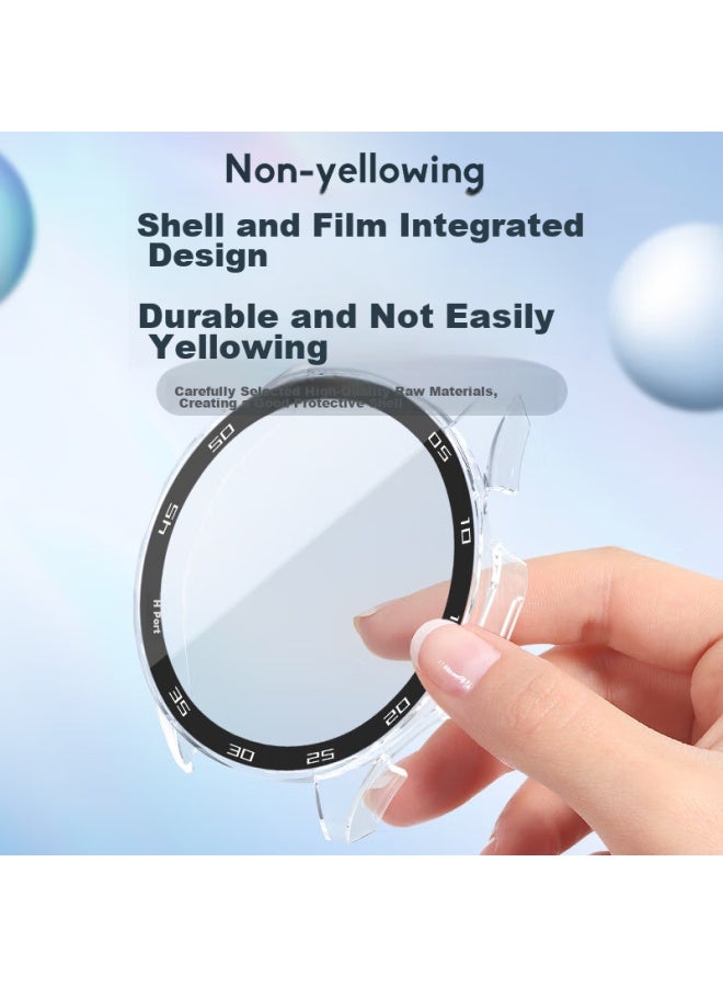 Tinker Xiaopijiang Compatible With Huawei Watch Gt5 Protective Case, Tempered Glass Screen Protector, High-definition Touch-sensitive, Huawei Watch Gt5 Protective Film Case, Integrated Women's Watch Case, 41mm Dial - Image 4