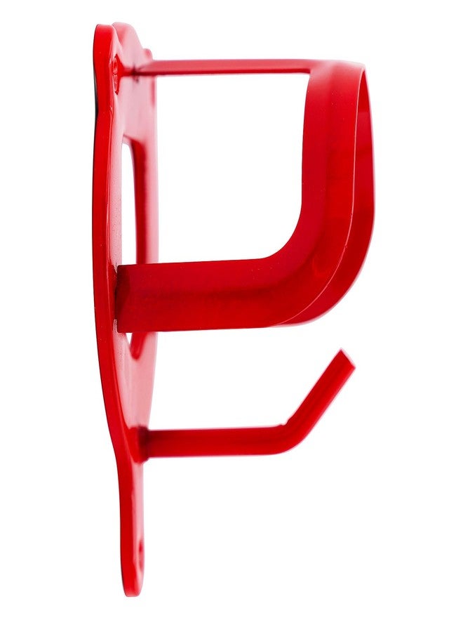 Jeffers Metal Horse Bridle Storage Bracket, Red - PVC Coated Wall Mounted Hanger for Tack Room, Stable, Barn, Trailer - Equestrian Halter, Reins, & Tack Organizer, Horse Barn Accessories - Image 4