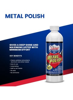 LUCAS OIL Lucas Oil 10155 Metal Polish - 16 oz.  - Image 3