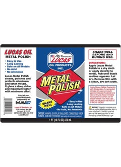 LUCAS OIL Lucas Oil 10155 Metal Polish - 16 oz.  - Image 2