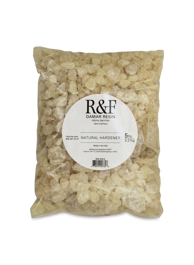 R&F ألوان يدوية الصنع من بلورات راتنج دامار الإنكاستيك، 5 أرطال - Image 1