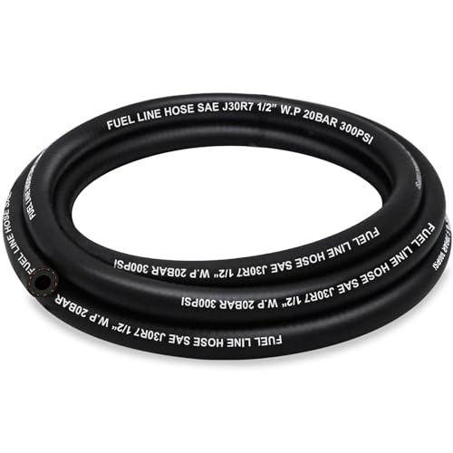 HOUSN HOUSUN Fuel Line 12 Inch ID Fuel Hose 5FT J30R7 Fuel Line Hose NBR - Image 1