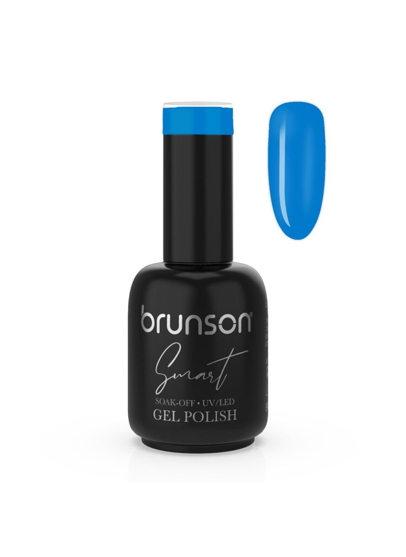 brunson - Gel Nail Polish 15ml Smart Gel Nails Glossy Shine Finish Long Lasting Soak off UV LED Gel Polish for Nail Art French Manicure Pedicure Salon Quality Chip Resistant Gel Nail Extensions UV Gel BSM021 - Image 1