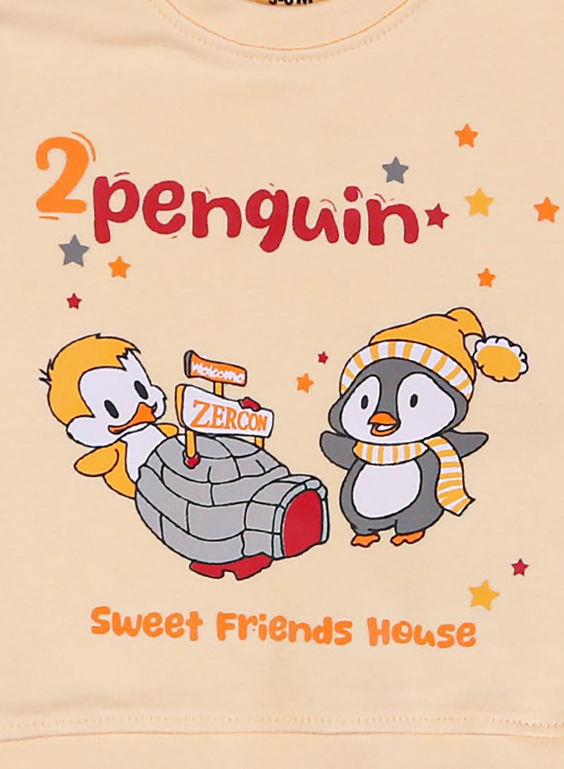 زيركون بيجامة مواليد خريفي - Image 2