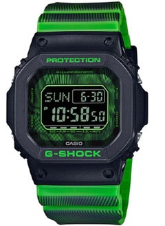 Casio Men Watch G-Shock Triple Graph Design Digital Black Dial Resin Band DW-D5600TD-3
