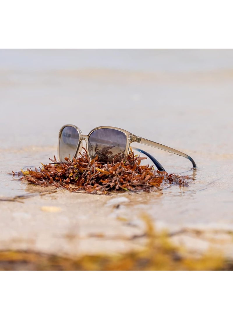 O'NEILL ONS-Praia 2.0 Women Square Polarized Sunglasses Brown 58 mm  - Image 4