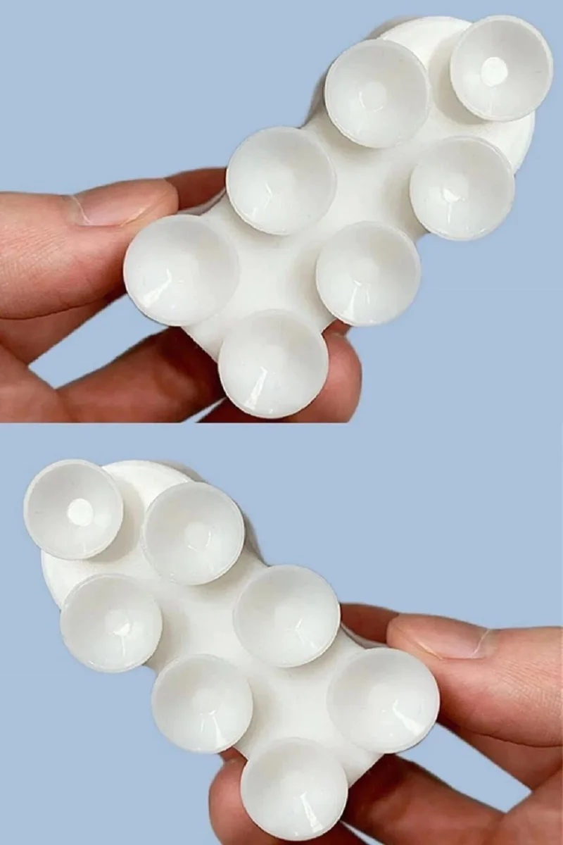 Tineke Suction Cup Shower Head Holder Silicone Suction Cup Bath Head Hanger Holder Hook Vacuum Holder Apparatus