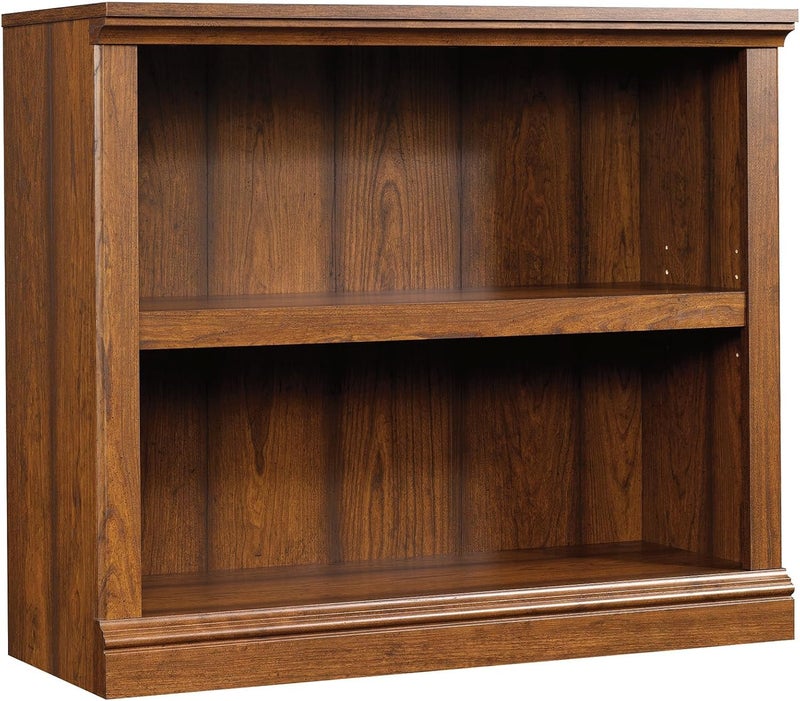 SAUDER Miscellaneous Storage 2-Shelf Bookcase/ Book Shelf, Washington Cherry finish - Image 1