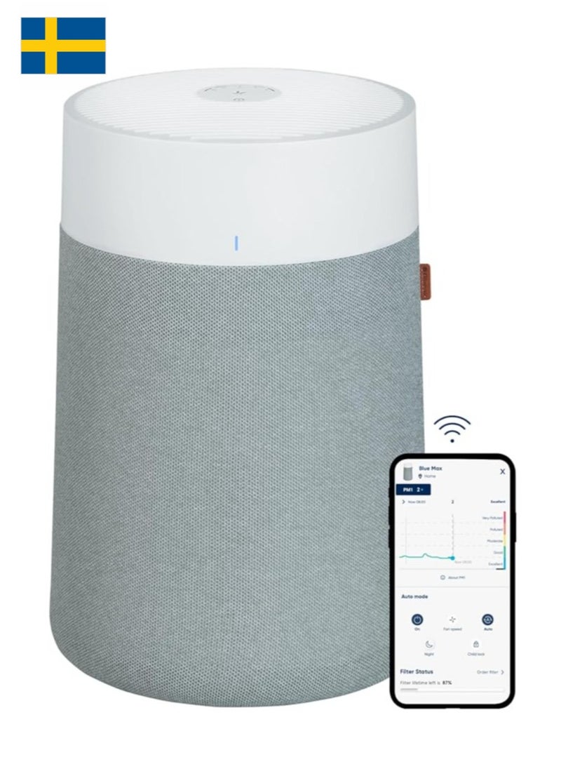 Blueair Blue Pure 3350i MaX | Smart Air Purifier, Air Quality Sensor, HEPASilent Filter UpTo 86m² Room Removes 99.97% Pollen, Dust, Mould, Bacteria, Viruses|Activated Carbon Reduces VOCs, Odours  - Image 1