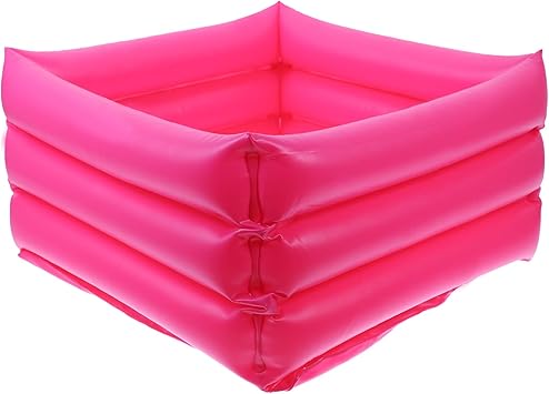 Healeved Bucket for Soaking Feet 1Pcs Folding Water Bucket Portable Travel Foot Bath Tub Foot Basin Soaking Feet for Home Travel Foot Spa and Camping Washing Foot Bath Bowl Random Colours - Image 1