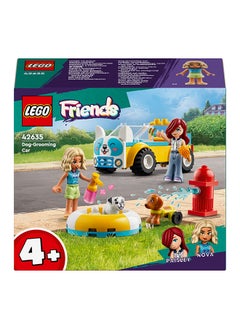 LEGO Friends Dog-Grooming Car, Vehicle Playset, Animal And Nature Pretend Play Toy For Kids, 2 Mini-Doll Characters And 2 Dog Figures For Girls And Boys Aged 4 Years And Over 42635 (60 Pieces)  - Image 2