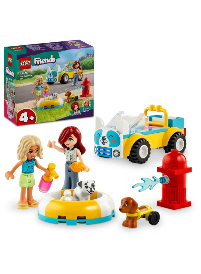 LEGO Friends Dog-Grooming Car Vehicle Animal & Playset 42635 (Age 4+, 60 Pieces)