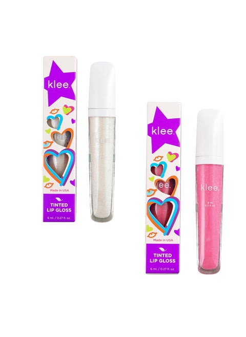 LunaStar Klee Flavored Lip Gloss Bundle Perfect for kids and tweens Gentle and NonToxic Made in USA Brighton EnsembleVail Tempo
