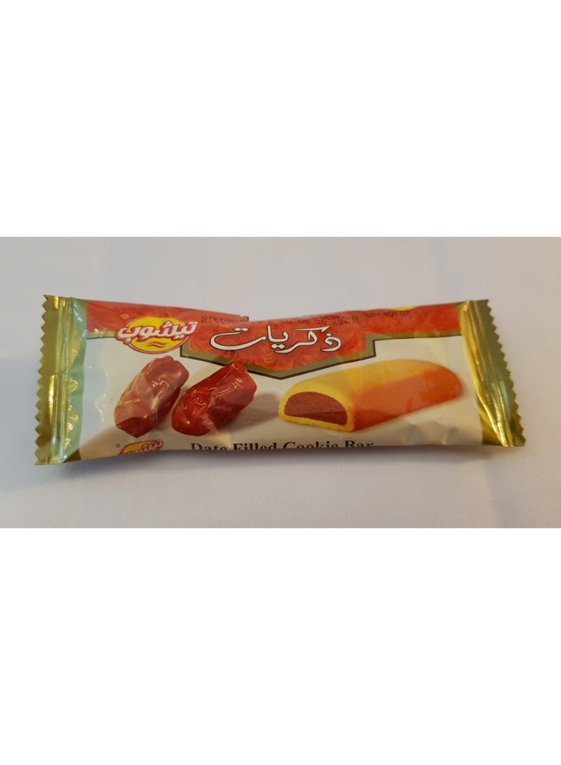 تي شوب Teashop Zekrayat بسكويت تمر – بسكويت محشو بعجوة بطعم شرقي أصيل – عبوة 12 قطعة - Image 4
