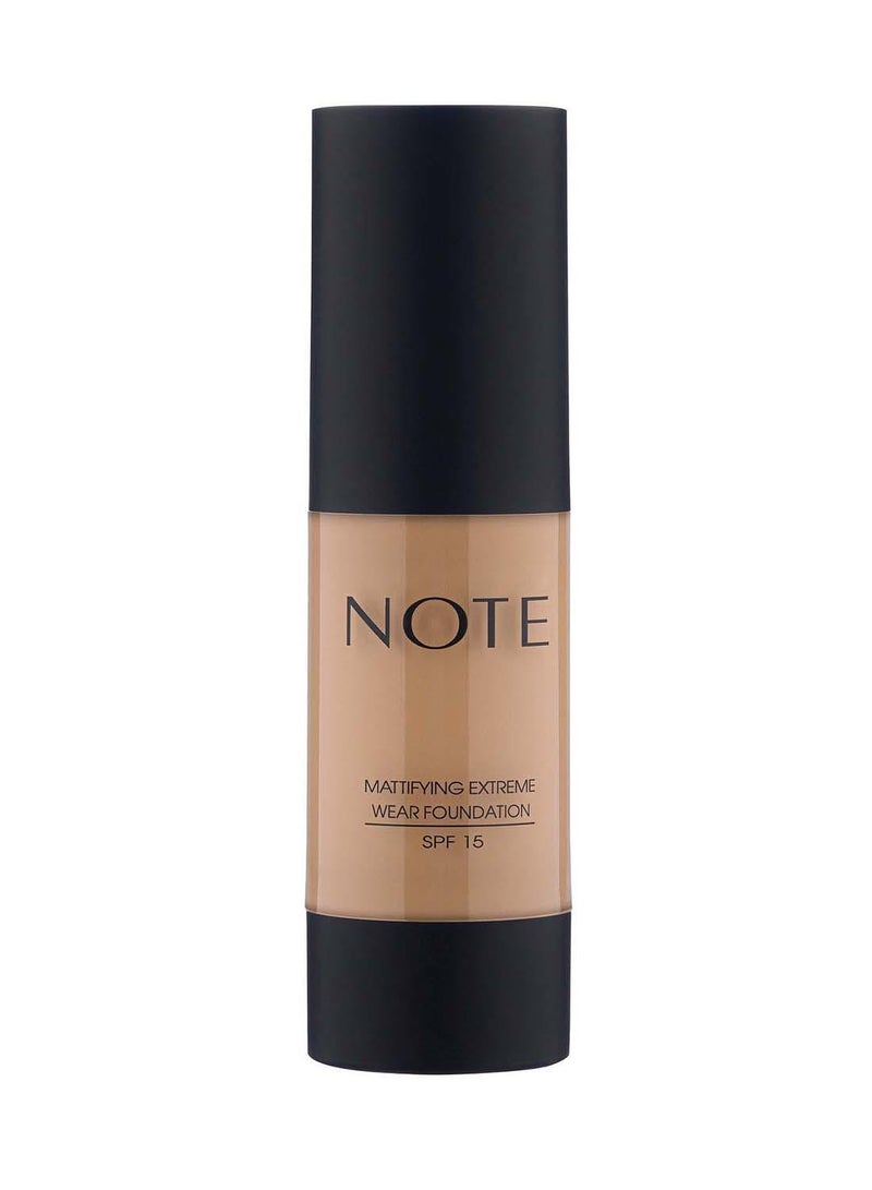 Note Mattifying Extreme Wear  Foundation  07 Pump - Apricot - Image 1