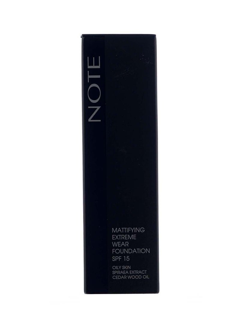 Note Mattifying Extreme Wear  Foundation  07 Pump - Apricot - Image 3