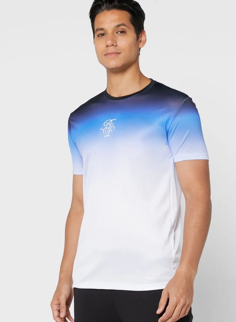 BRAVE SOUL Ombre Faded T Shirt
