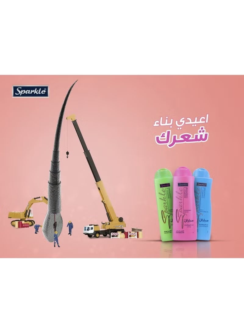 سباركل شامبو وبلسم سباركل بزيت المنك للشعر الجاف 600 مل - Image 2