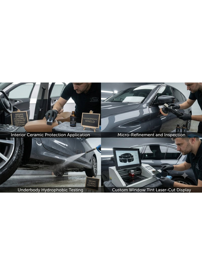 SONAX Ultimate Protection: Ceramic Coating + Full Window Tint | 3 year warranty - Image 2