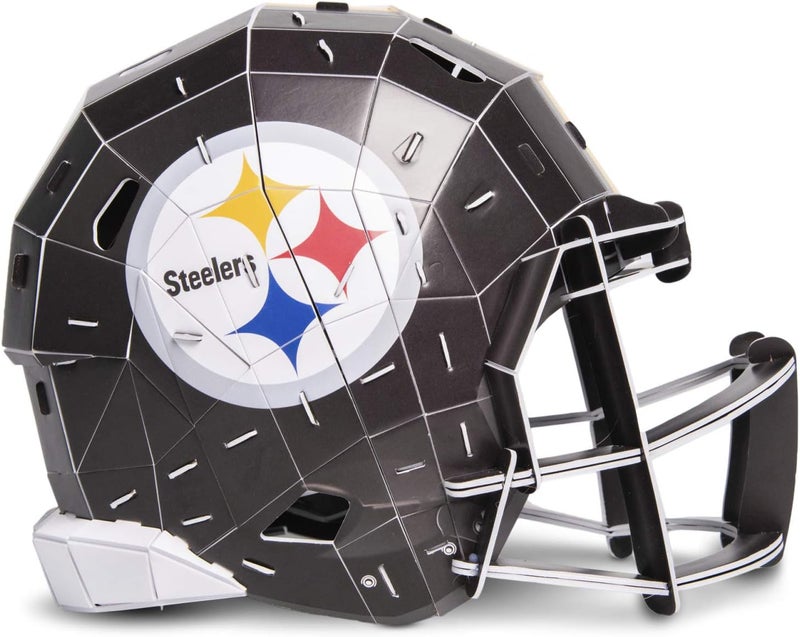 FOCO NFL Team Football Helmet PZLZ 3D Paper Model Puzzle Kit - Image 4