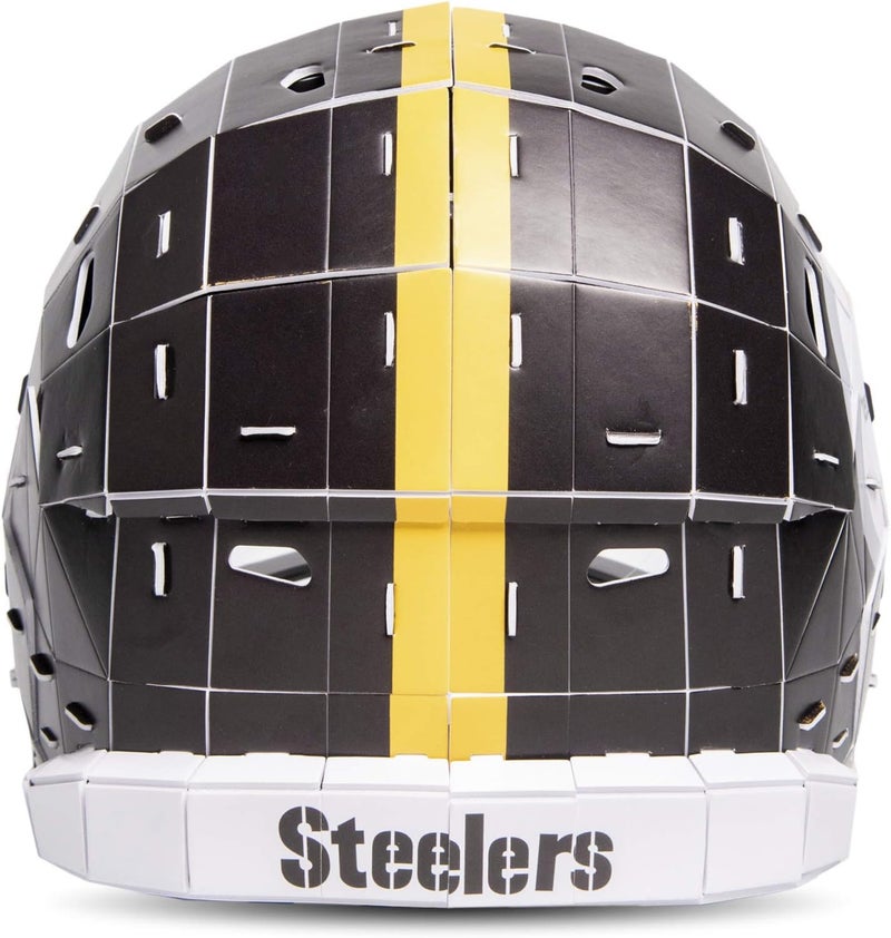 FOCO NFL Team Football Helmet PZLZ 3D Paper Model Puzzle Kit - Image 3