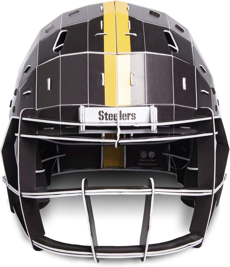 FOCO NFL Team Football Helmet PZLZ 3D Paper Model Puzzle Kit - Image 2