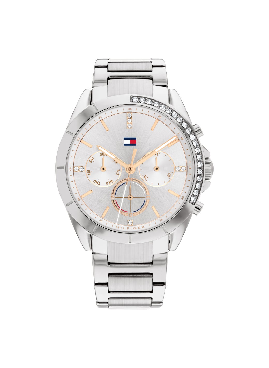 TOMMY HILFIGER - Kennedy Steel Strap Analog Watch - Image 1