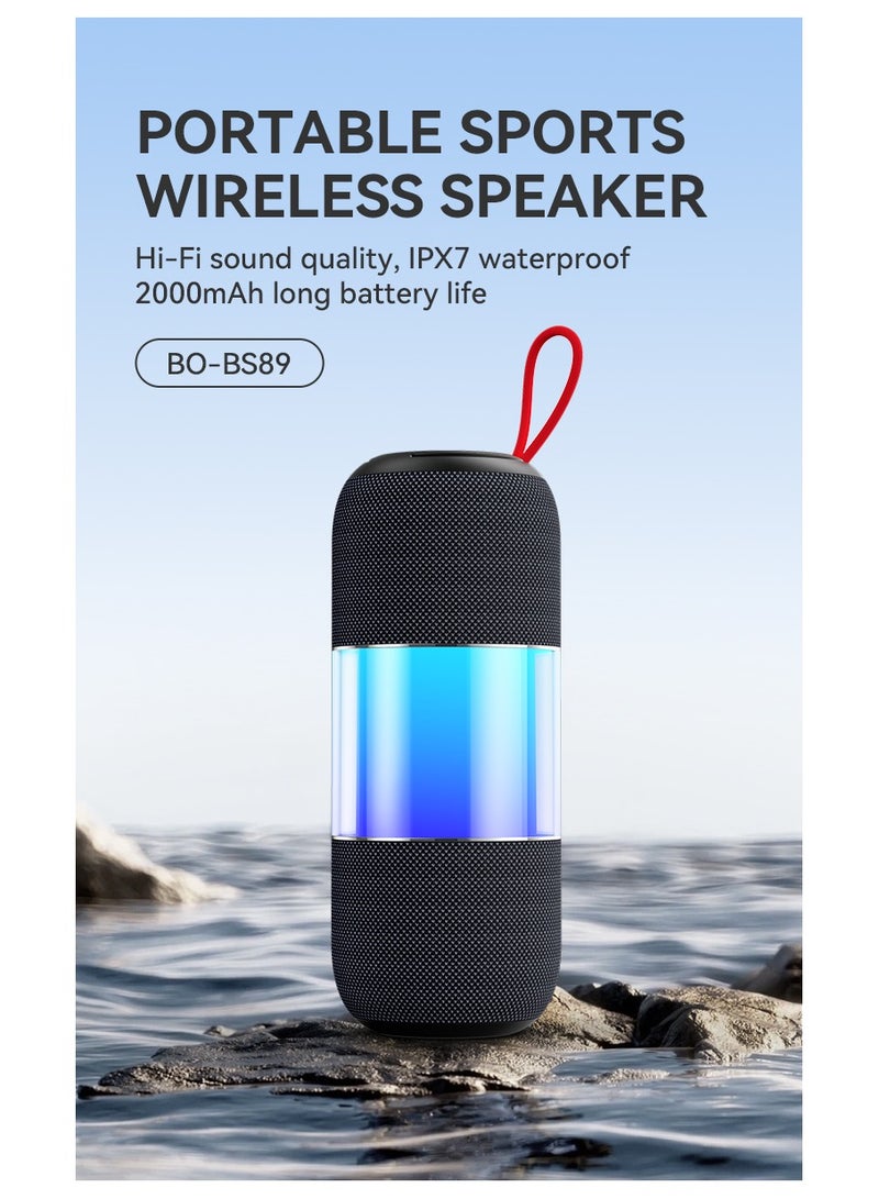 BWOO Ipx7 Portable Wireless Speaker Bt5.4 - Image 4