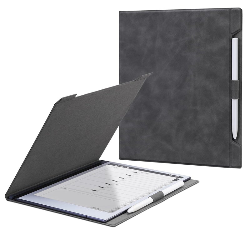 Ayotu Case for Remarkable 2 Paper Tablet 10.3" 2020 Released, Premium PU Leather Cover with Bulit-in Magnet, Book Folio Design with Pen Holder (Exclusive Templates Provided) - Image 1
