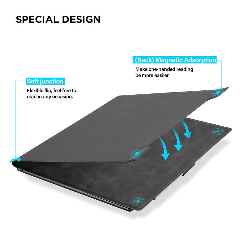 Ayotu Case for Remarkable 2 Paper Tablet 10.3" 2020 Released, Premium PU Leather Cover with Bulit-in Magnet, Book Folio Design with Pen Holder (Exclusive Templates Provided) - Image 5