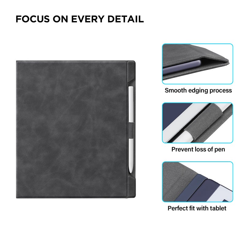 Ayotu Case for Remarkable 2 Paper Tablet 10.3" 2020 Released, Premium PU Leather Cover with Bulit-in Magnet, Book Folio Design with Pen Holder (Exclusive Templates Provided) - Image 4