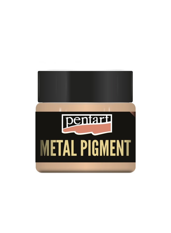 Pentart Metallic pigment rose gold 20g