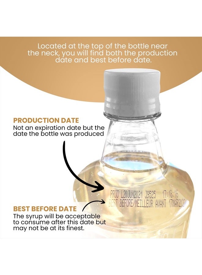 Starbucks زجاجة شراب الفانيليا الخالية من السكر 33 أونصة للقهوة والشاي مع مضخة شراب القهوة الذهبية - Image 3