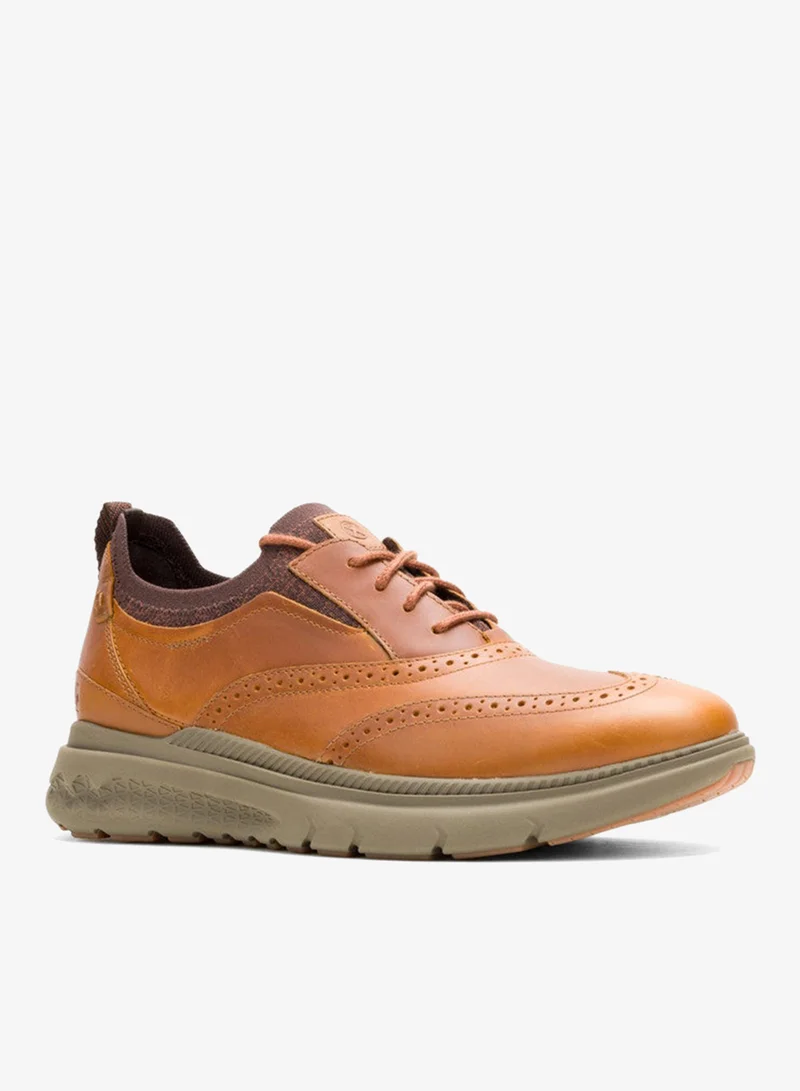هاش بابيز Hush Puppies EXCEL WINGTIP Brown Shoes for Men's